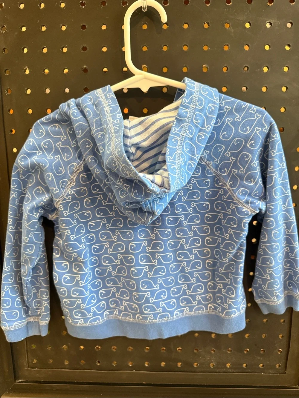 Carter's Blue Whale Zip-Up Hoodie